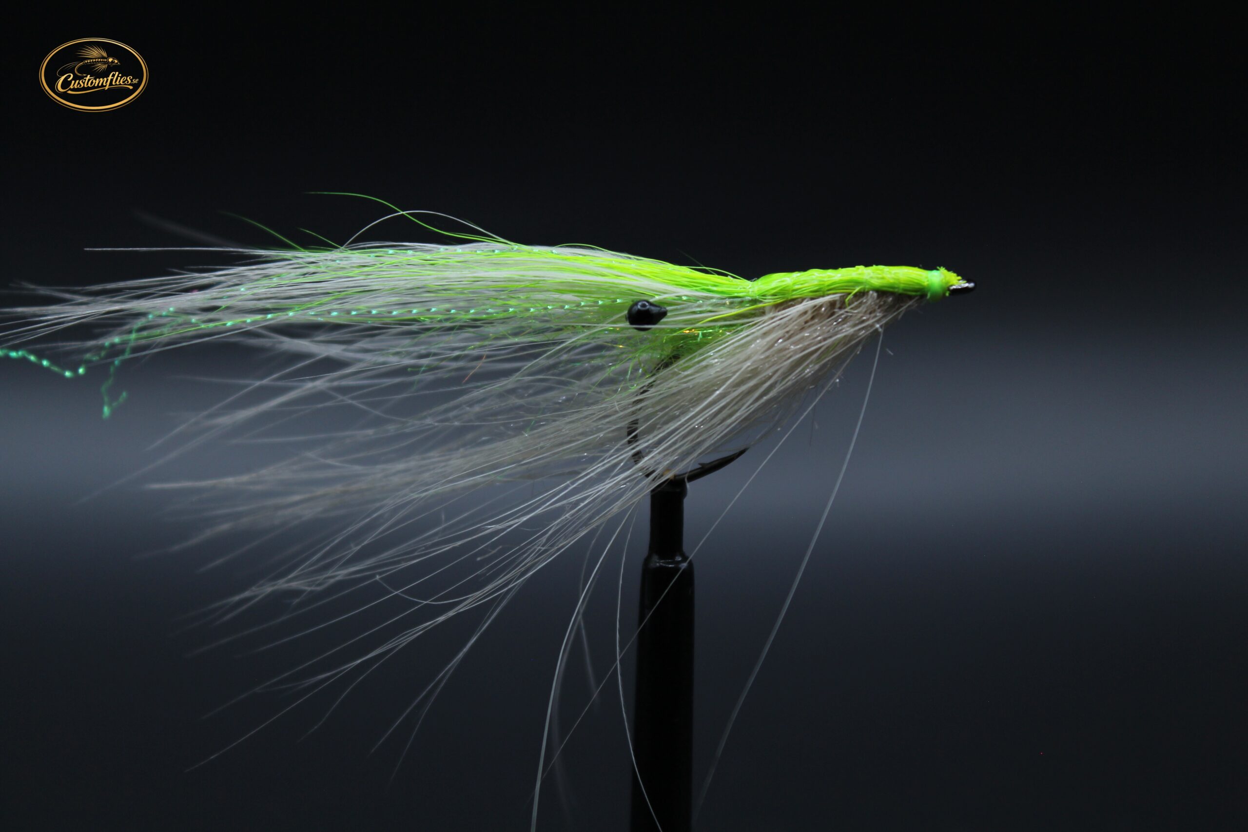 Spey shrimp med sköld